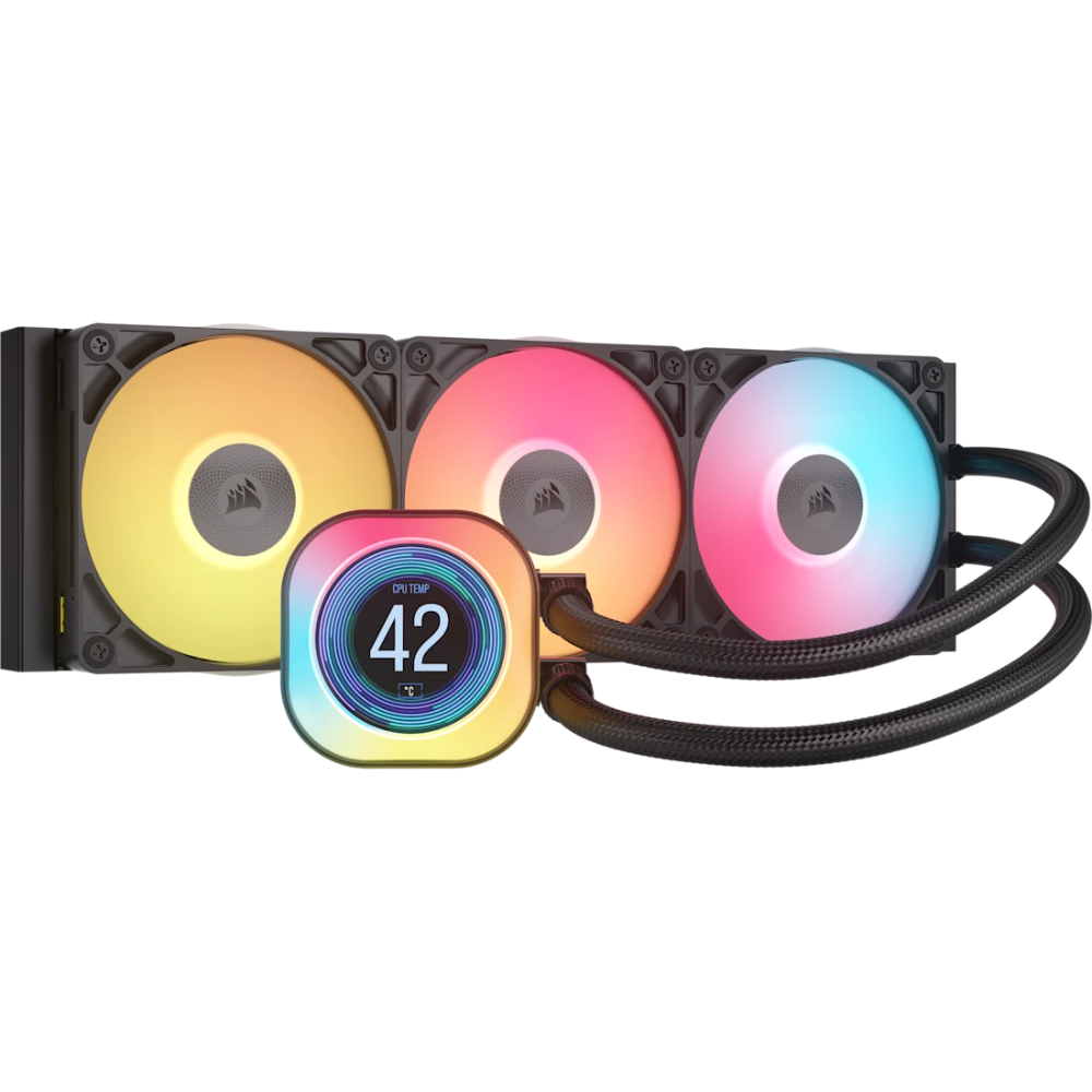 Corsair iCUE TITAN 360 RX LCD Balck 360mm AIO