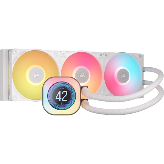 Corsair iCUE TITAN 360 RX LCD White 360mm AIO