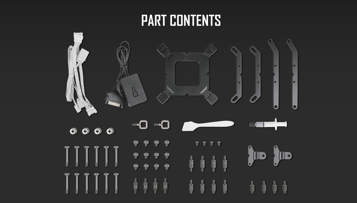 ANTEC VORTEX LUM 360 WHITE ARGB 280W TDP