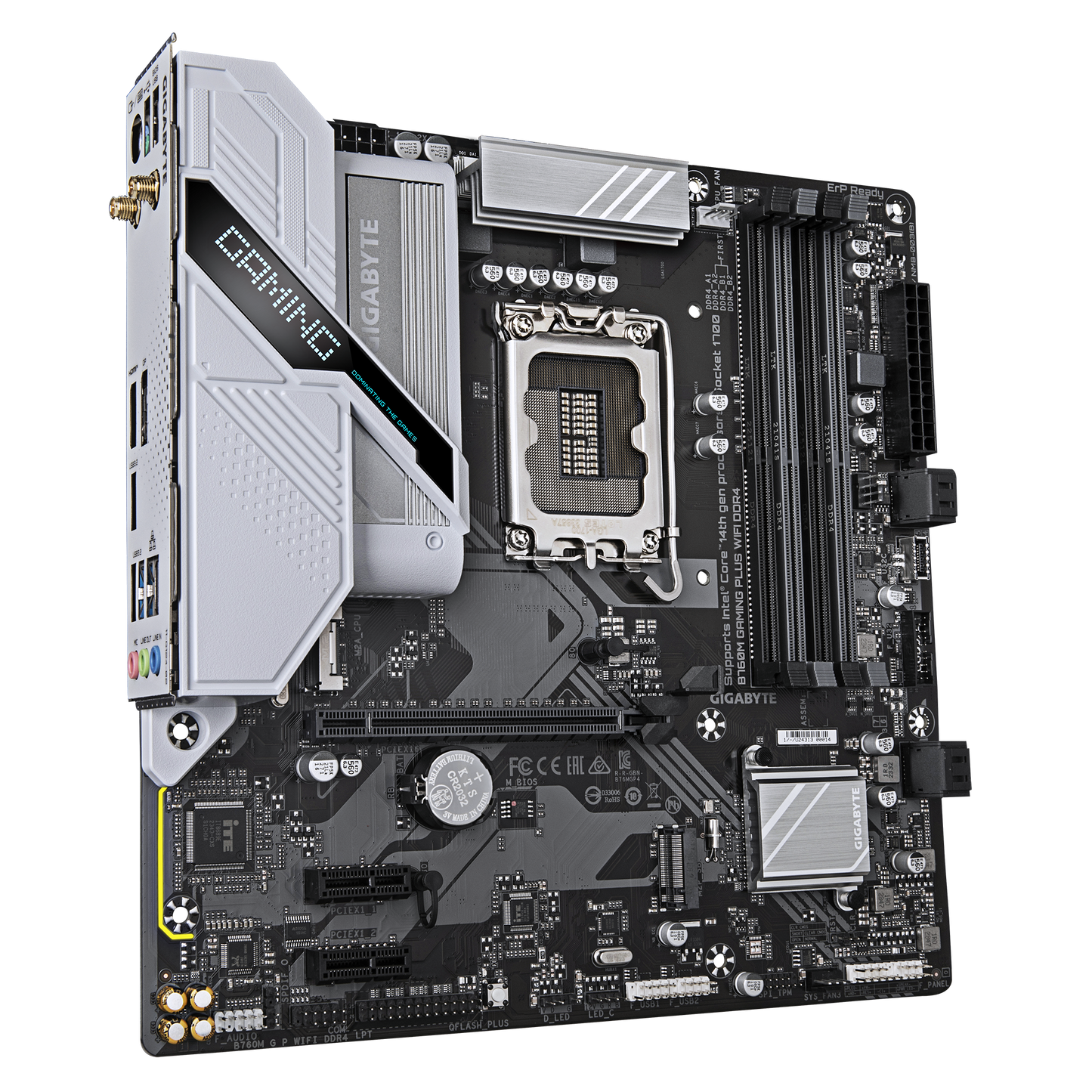 GIGABYTE B760M GAMING PLUS WIFI DDR4 mATX LGA 1700 1GbE