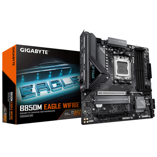 GIGABYTE B850 EAGLE WIFI6E DDR5 AM5 BT 2.5GBE LAN