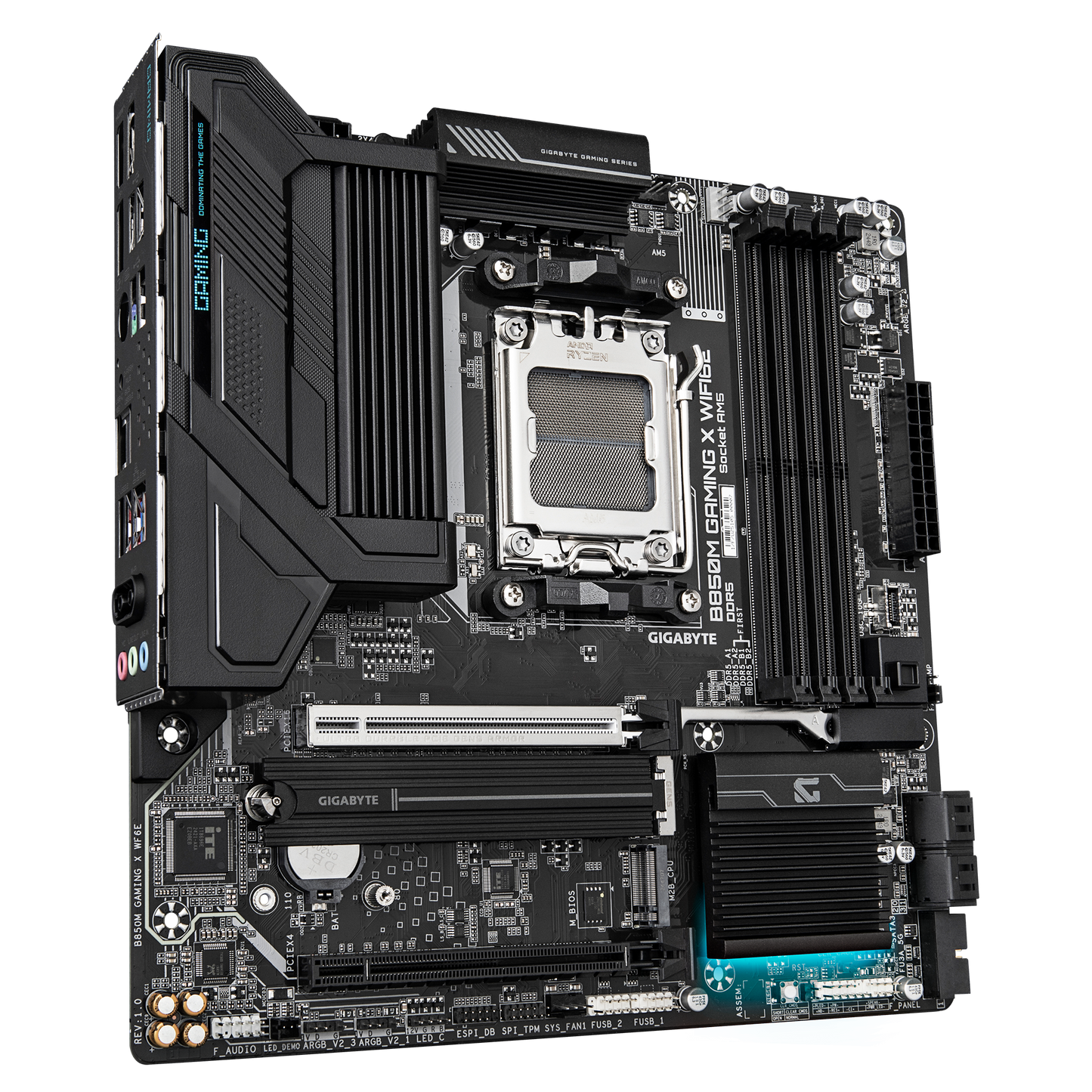 GIGABYTE B850M GAMING X WIFI6E MICRO-ATX DDR5 AM5 BT 2.5GB