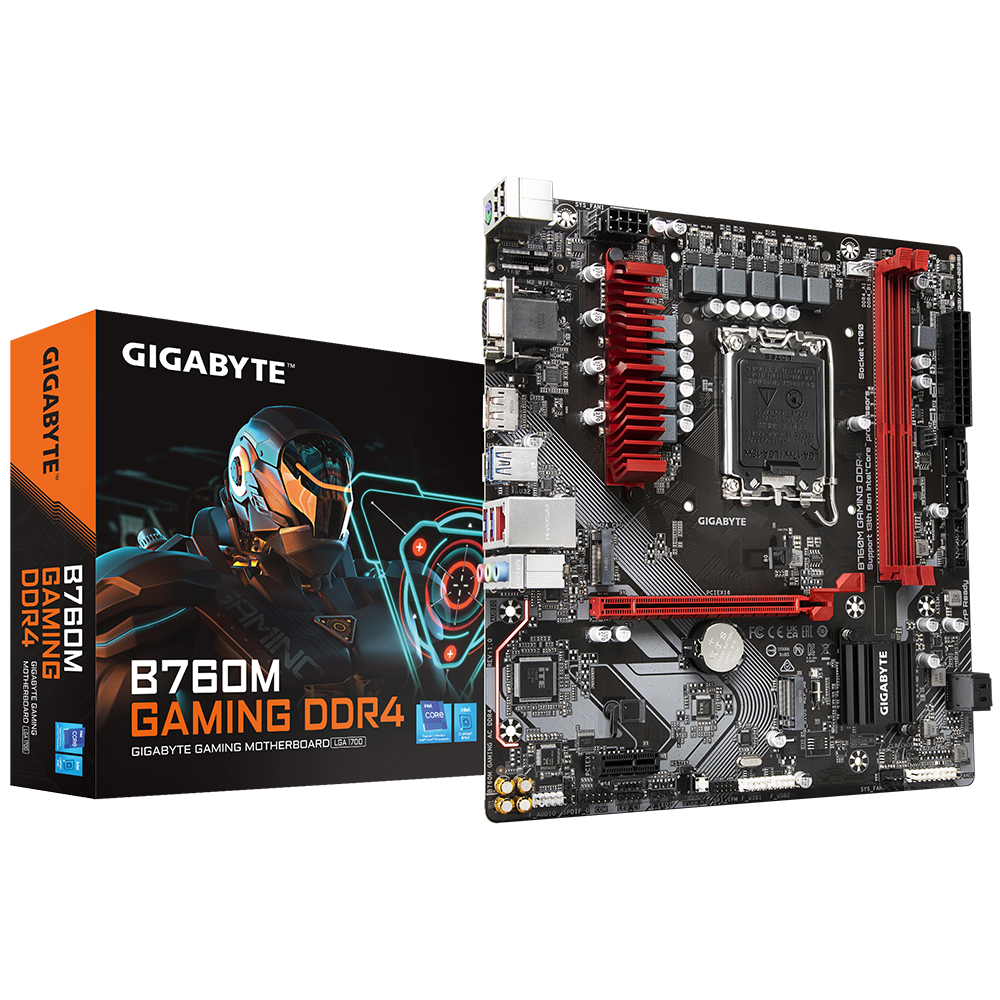 Gigabyte B760M GAMING DDR4 1.1 Micro-ATX LGA1700