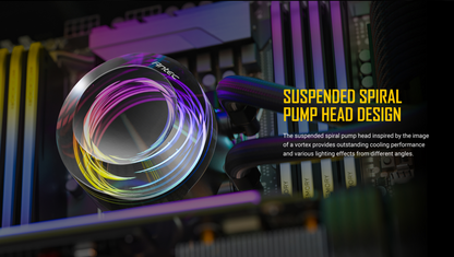 ANTEC VORTEX LUM 360 WHITE ARGB 280W TDP