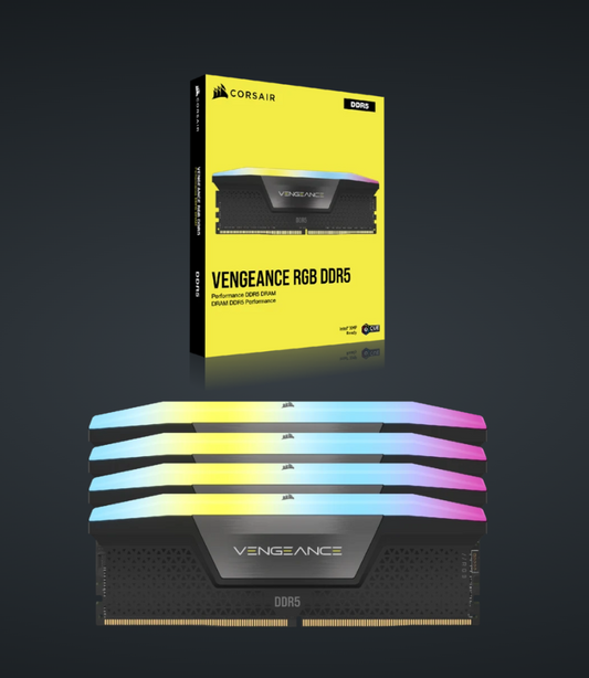 Corsair Vengeance RGB DDR5 64GB 6200MHz CL32 (4x16GB)