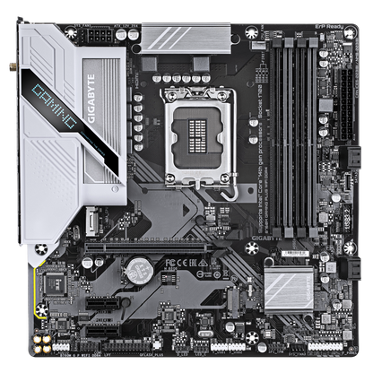 GIGABYTE B760M GAMING PLUS WIFI DDR4 mATX LGA 1700 1GbE