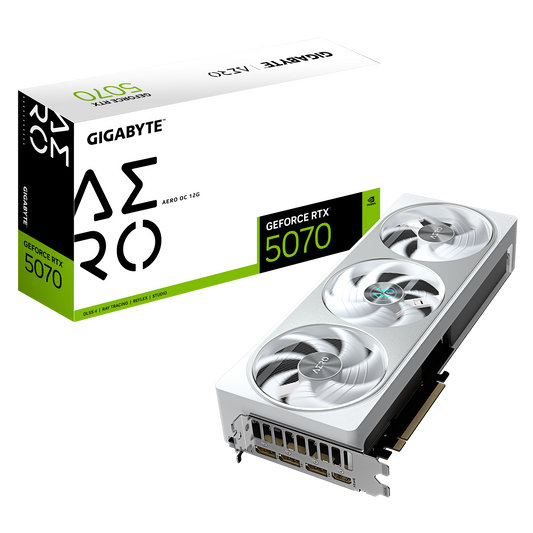 GIGABYTE GeForce RTX 5070 AERO OC 12G