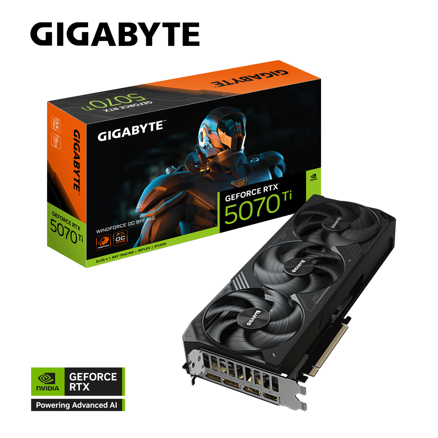 Gigabyte RTX 5070 Ti Windforce OC SFF 16GD DP HDMI