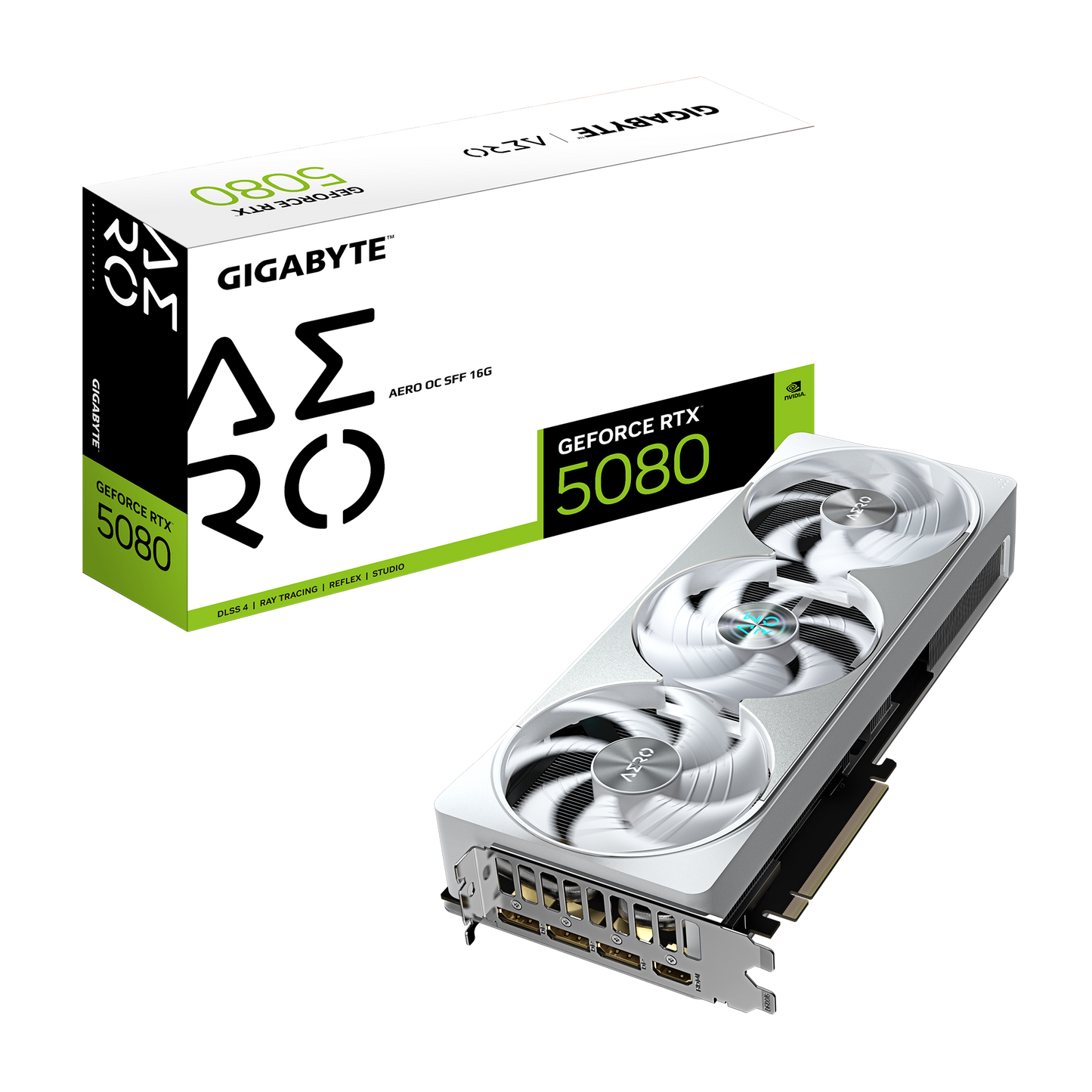 GeForce RTX 5080 AERO OC SFF 16G White