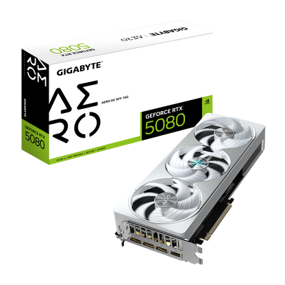 GeForce RTX 5080 AERO OC SFF 16G White