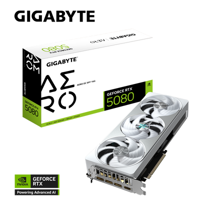 GeForce RTX 5080 AERO OC SFF 16G White