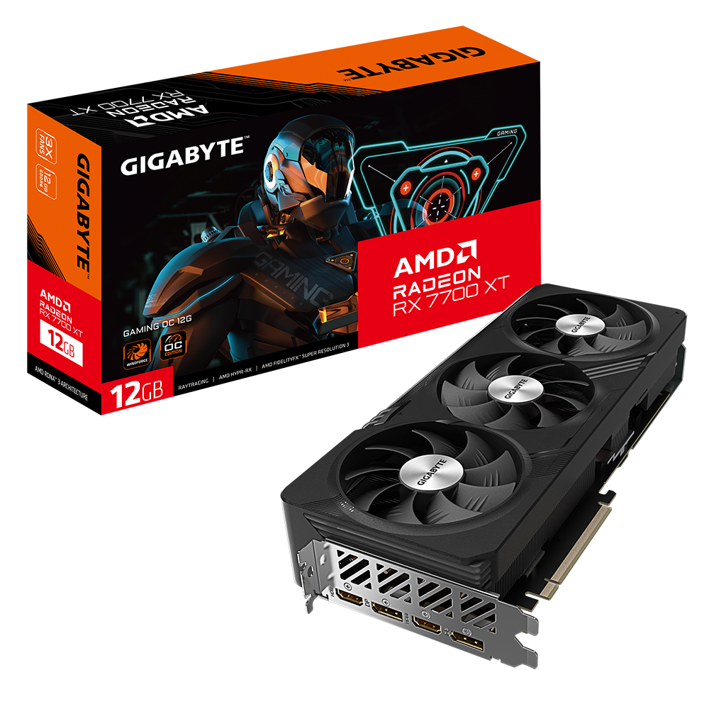 Gigabyte Radeon RX 7700 XT GAMING OC 12G