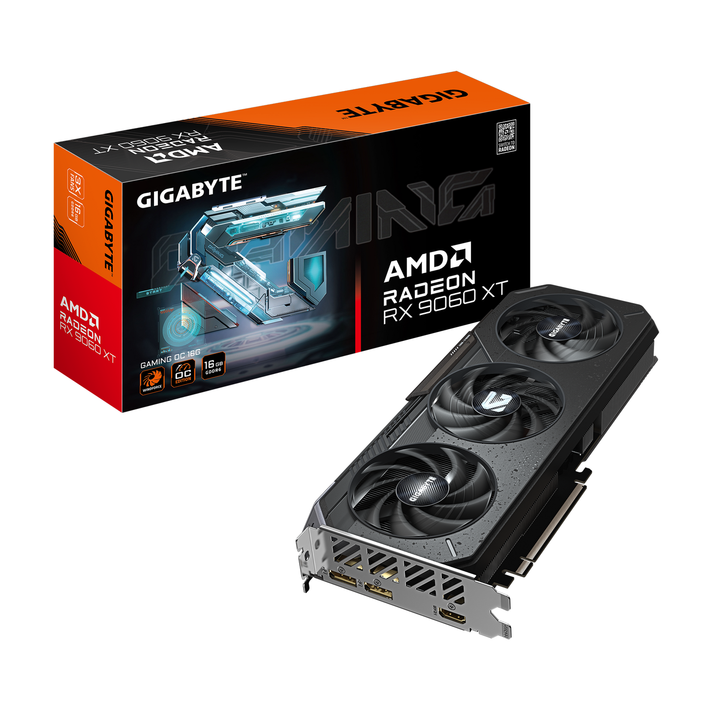 Gigabyte Radeon RX 9060 XT GAMING OC 16G