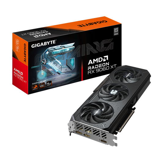Gigabyte Radeon RX 9060 XT GAMING OC 16G