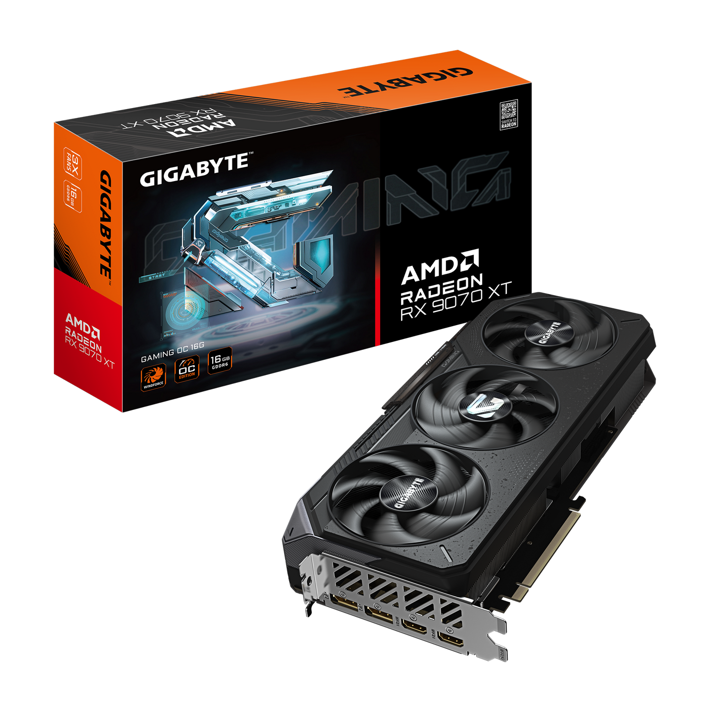 Gigabyte Radeon RX 9070 XT GAMING OC 16GB PCIe 5.0