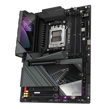 GIGABYTE X870E AORUS MASTER WIFI 7 ATX DDR5 AM5 5GBE LAN